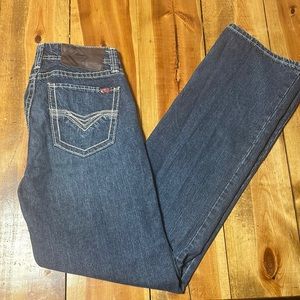 Rock & Roll Denim FR double barrel straight brand new never worn jeans.